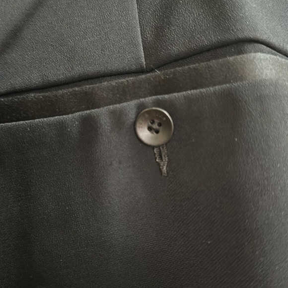 Rag & Bone Black Tuxedo Style Ankle Trouser Pants Sz4 - Picture 8 of 13